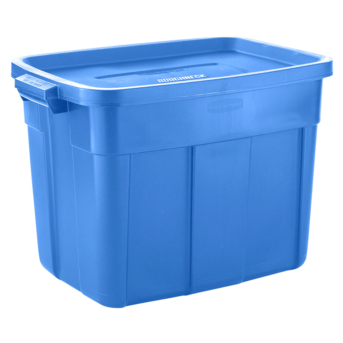 blue storage container